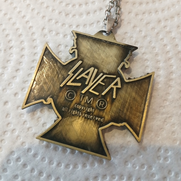 Slayer Band Necklace Metal Music Accessories Pendant - Picture 6 of 7
